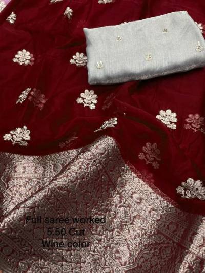 KF Vol 1 By Sagar Impex Organza Partywear Saree Collection